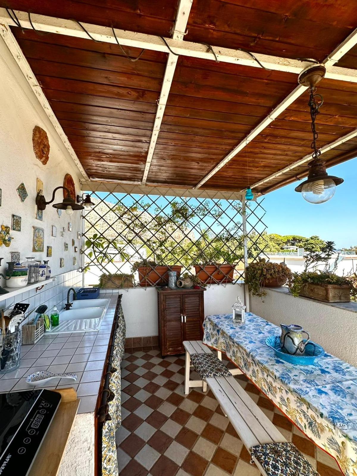 Casa Lunastella Locazione Turistica Mondello Eksteriør billede